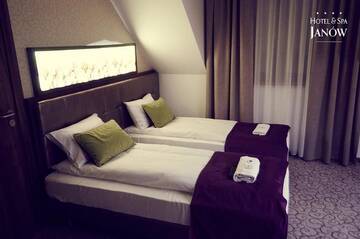 Фото номера Двухместный номер с 2 отдельными кроватями Отель Hotel Janów г. Янув-Любельский 5
